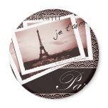 Parisian Postcards Refrigerator Magnets