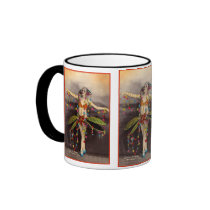 Parisienne Casino Dancer Mugs