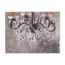 Park Avenue Chandelier ~ Postcard / Invitation