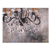 Park Avenue Chandelier ~ Postcard Vintage Art