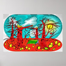 Park Bench 6 Posters