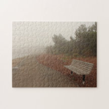 Park Bench in the Fog Puzzle