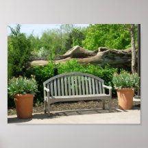 Park Bench Posters