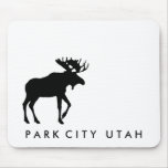 Park City Utah Moose Mousepad mousepads