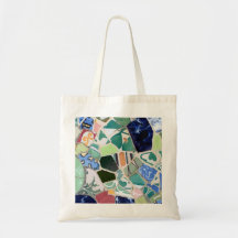 Park Guell mosaics Bag