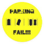 PARKING FAIL!!! stickers