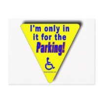parking post cards