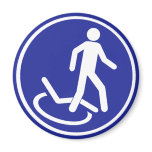 PARKING ZONE FOR DISABLED magnets