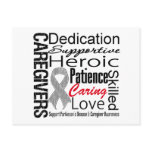 Parkinsons Disease Caregivers Collage postcards