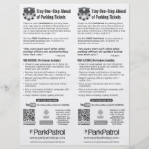 ParkPatrol Community Flyer