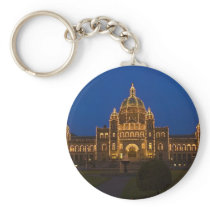 Parliament Buildings in Victoria Key Chains