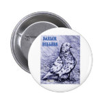 Parlour Roller Pigeon Button