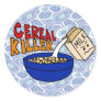 Parody Cereal Killer Breakfast Food Humor Sticker