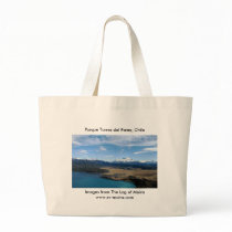 Parque Torres del Paine, Chile Tote Bags