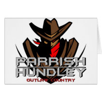 Parrish-Hundley Outlaw Country Greeting Card cards