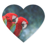 Parrot Couple stickers