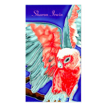Parrot Fashion Business Card Template business cards