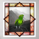 Parrot Mountain Print