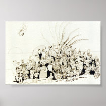 Parrotheads In Key West Print