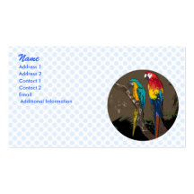 Parrots Business Cards
