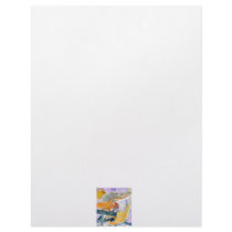 Parrots fighting inverted to orange and white letterhead template