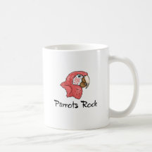 Parrots Rock (2) Mug