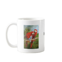 Parrots Sharing Secrets Mug
