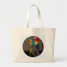 Parrots Tote Bags