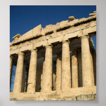 Parthenon Acropolis in Athens Posters