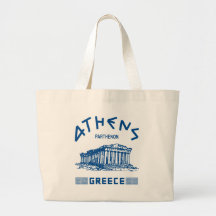 Parthenon - Athens - Greek (blue) Tote Bag