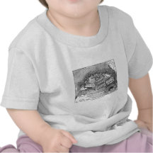 Parthenon in Athens Map T Shirts