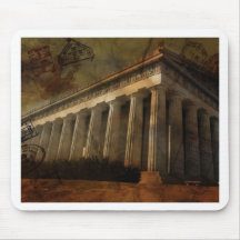 Parthenon, Temple of Athena Mousepads