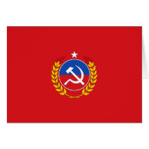 Parti communiste drapeau de Chili, Chili Carte