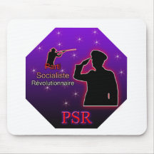 Parti Socialiste Révolutionnaire Logo Mousepad