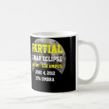 Partial Lunar Eclipse 6/4/2012 Mug