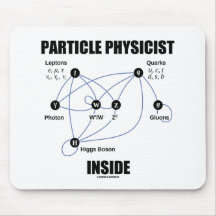 Particle Physicist Inside (Standard Model Higgs) Mouse Pads