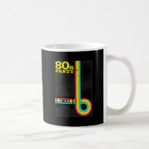 partie 80s mug à café