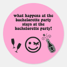 Partie de Bachelorette Autocollants