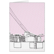 Partie de Rothenhagen la "j'aime Berlin" Carte De Vœux