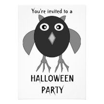 Partie déplaisante de Halloween de hibou personnal Bristols