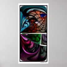 PARTIE du groupe 01A/623 de COULEUR Affiches