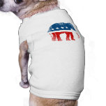 PARTIE Faded.png d'ÉLÉPHANT Manteau Pour Chien