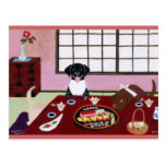 Partie Labradors de sushi Cartes Postales