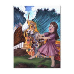 Parting the Red Sea Print Post Cards