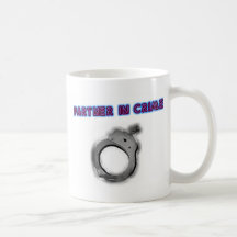 Partner In Crime Left Handcuff Mug