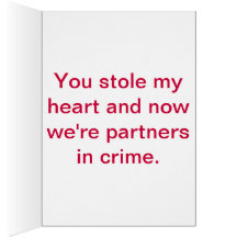 Partners in Crime Card