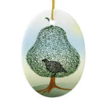 Partridge In A Pear Tree Christmas Christmas Tree Ornaments