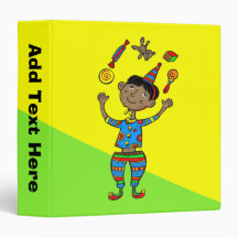 Party Animal Boy Binder