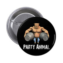 Party Animal Button
