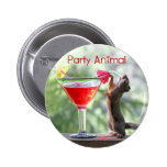 Party Animal Squirrel Pins